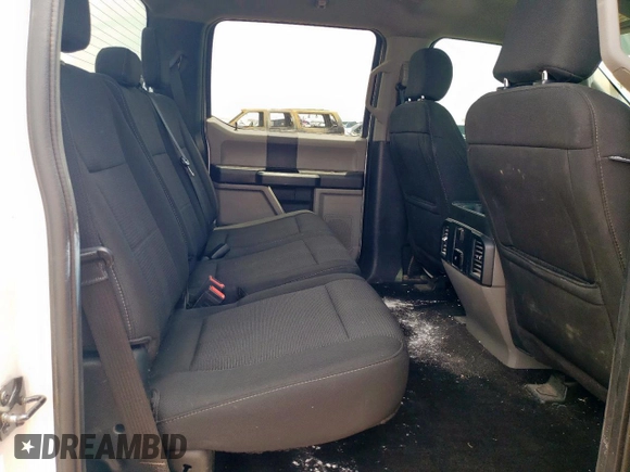 2018 Ford F-150 XL with VIN 1FTEW1EP4JKD12828, listed as a Copart auction lot 58188095 with 92,242 mi miles and Salvage title. Bid and sale history available at DreamBid. Image 10.