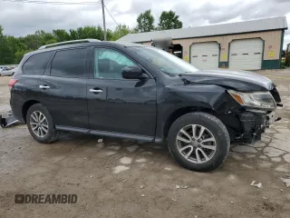2013 Nissan Pathfinder SL with VIN 5N1AR2MM5DC669464, listed as a Copart auction lot 58078085 with 163,467 mi miles and Salvage title. Bid and sale history available at DreamBid. Image 4.