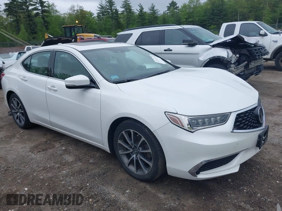 2018 Acura TLX with VIN 19UUB2F32JA010602, listed as a IAAI auction lot 42314195 with 60,666 mi miles and . Bid and sale history available at DreamBid. Image 1.