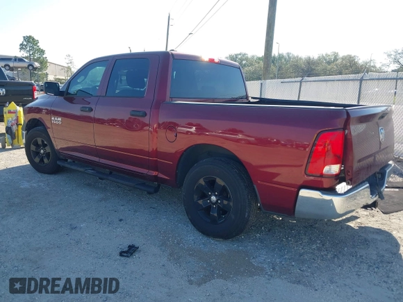 2018 Ram 1500 Express z VIN 1C6RR6KG5JS259672, wystawiony jako IAAI lot #41698317 z przebiegiem 93 789 mil mil oraz . Historia ofert i sprzedaży dostępna na DreamBid. Obrazek 3.