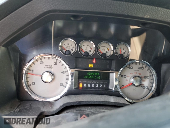 2010 Ford F-350 XL с VIN 1FTWW3BR8AEB28500, выставлен на аукционе Copart как лот 46048905 с пробегом 341 655 миль миль и Списание • Salvage title. История ставок и продаж доступна на DreamBid. Изображение 9.