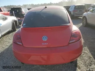 2012 Volkswagen Beetle 2.0T Turbo PZEV with VIN 3VWVA7AT5CM609295, listed as a Copart auction lot 75624374 with 55,287 mi miles and Non Repairable. Bid and sale history available at carsss.com. Image 6.