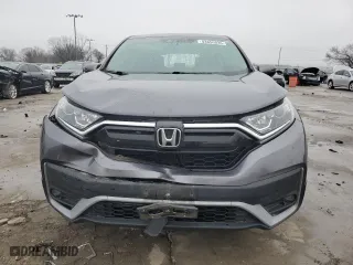 2021 Honda CR-V EX with VIN 2HKRW1H5XMH424869, listed as a Copart auction lot 43856035 with 0 mi miles and Salvage Title. Bid and sale history available at carsss.com. Image 5.