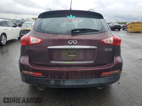 2012 Infiniti EX35 Journey with VIN JN1AJ0HP1CM401060, listed as a Copart auction lot 47703955 with 132,827 mi miles and Salvage Title. Bid and sale history available at carsss.com. Image 6.