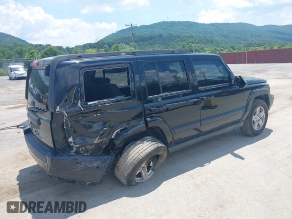 2007 Jeep Commander Sport with VIN 1J8HG48K77C556917, listed as a IAAI auction lot 42659784 with 216,395 mi miles and . Bid and sale history available at DreamBid. Image 4.