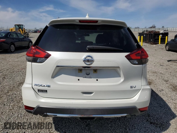 2018 Nissan Rogue S with VIN KNMAT2MT0JP563568, listed as a Copart auction lot 51433985 with 70,113 mi miles and Salvage Title. Bid and sale history available at carsss.com. Image 6.