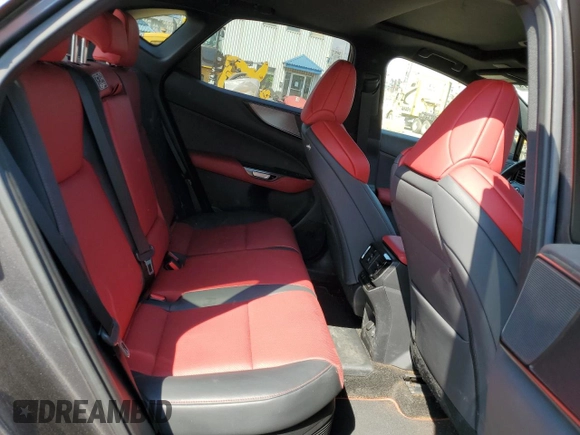 2022 Lexus NX with VIN JTJKKCFZ5N2003110, listed as a Copart auction lot 57135704 with 16,640 mi miles and Salvage Title. Bid and sale history available at carsss.com. Image 10.