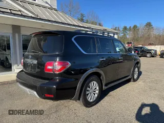 2017 Nissan Armada SV with VIN JN8AY2NC1H9504189, listed as a Copart auction lot 50971935 with 203,864 mi miles and Clean Title. Bid and sale history available at carsss.com. Image 4.