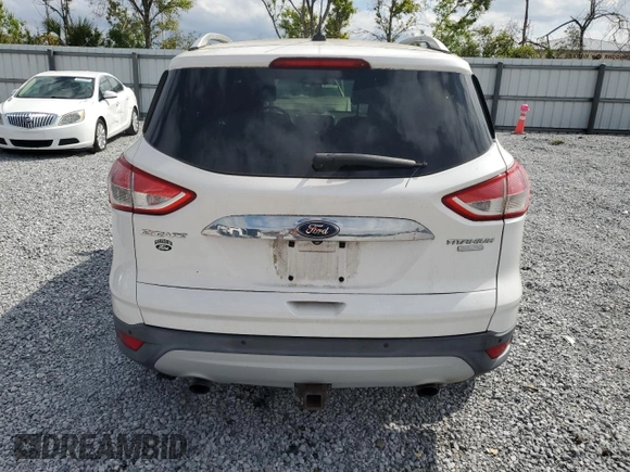 2015 Ford Escape Titanium with VIN 1FMCU9J97FUA22366, listed as a Copart auction lot 49128885 with 119,643 mi miles and Salvage Title. Bid and sale history available at carsss.com. Image 6.