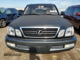 2002 Lexus LX 470 z VIN JTJHT00W923521442, wystawiony jako Copart lot #55936255 z przebiegiem 184 103 mil mil oraz Tytuł czysty. Historia ofert i sprzedaży dostępna na DreamBid. Obrazek 5.