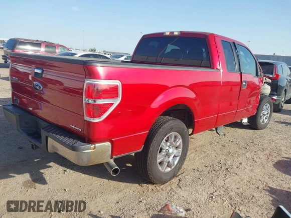 2011 Ford F-150 XL with VIN 1FTFX1CF9BFA19853, listed as a IAAI auction lot 41737404 with 71,558 mi miles. Bid and sale history available at carsss.com. Image 4.