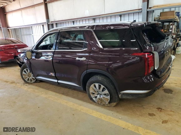 2025 Hyundai Palisade SEL with VIN KM8R24GE1SU826762, listed as a Copart auction lot 47082835 with 19,482 mi miles and Non Repairable. Bid and sale history available at carsss.com. Image 2.