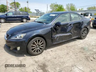 2007 Lexus IS 250 z VIN JTHCK262X72016344, wystawiony jako Copart lot #55839475 z przebiegiem 195 002 mil mil oraz Szkoda całkowita • Salvage title. Historia ofert i sprzedaży dostępna na DreamBid. Obrazek 1.