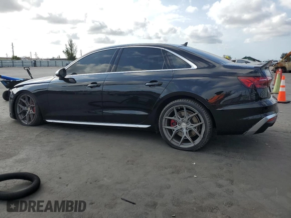 2023 Audi S4 Premium Plus z VIN WAUB4AF41PA015735, wystawiony jako Copart lot #51741625 z przebiegiem 14 510 mil mil oraz Nie do naprawy • Non repairable. Historia ofert i sprzedaży dostępna na DreamBid. Obrazek 2.