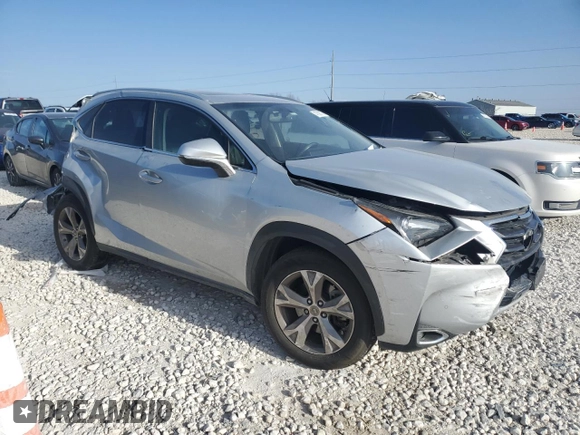 2017 Lexus NX 200t with VIN JTJYARBZ2H2056339, listed as a Copart auction lot 47806775 with 61,405 mi miles and Salvage title. Bid and sale history available at DreamBid. Image 4.