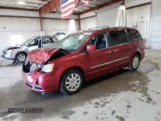 2016 Chrysler Town & Country Touring with VIN 2C4RC1BGXGR112948, listed as a Copart auction lot 54141965 with 60,100 mi miles and Salvage Title. Bid and sale history available at carsss.com. Image 1.