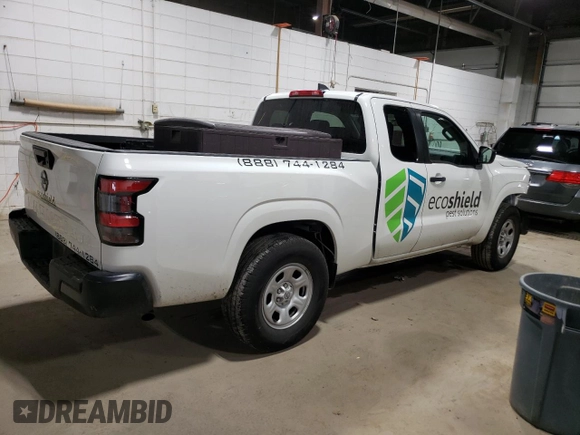2024 Nissan Frontier S with VIN 1N6ED1CL1RN637143, listed as a Copart auction lot 51769655 with 16,397 mi miles and Salvage Title. Bid and sale history available at DreamBid. Image 3.