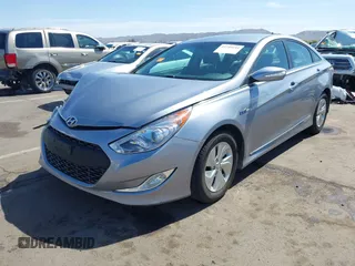 2015 Hyundai Sonata Hybrid Limited with VIN KMHEC4A41FA133127, listed as a IAAI auction lot 41759254 with 70,124 mi miles. Bid and sale history available at carsss.com. Image 2.