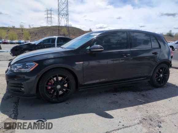 2021 Volkswagen GTI S с VIN 3VW5T7AU9MM006659, выставлен на аукционе Copart как лот 55346595 с пробегом 33 776 миль миль и Списание • Salvage title. История ставок и продаж доступна на DreamBid. Изображение 1.
