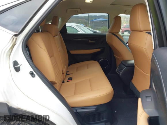 2016 Lexus NX 200t with VIN JTJBARBZ4G2082283, listed as a IAAI auction lot 42033030 with 99,575 mi miles. Bid and sale history available at carsss.com. Image 8.