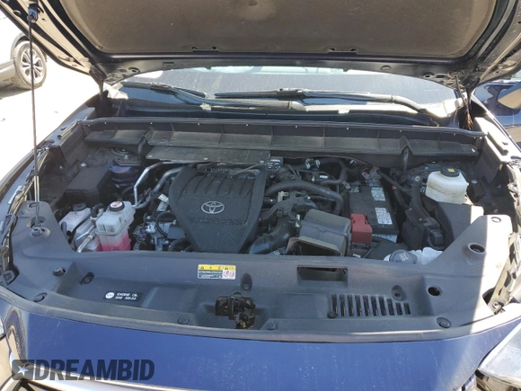 2023 Toyota Highlander L with VIN 5TDKDRBH1PS047307, listed as a Copart auction lot 48477805 with 28,221 mi miles and Salvage title. Bid and sale history available at DreamBid. Image 12.