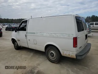 1998 Chevrolet Astro Cargo Van with VIN 1GCDM19W8WB159476, listed as a Copart auction lot 41805445 with 0 mi miles and Salvage Title. Bid and sale history available at carsss.com. Image 2.