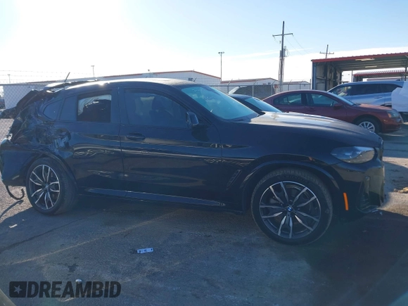 2023 BMW X4 xDrive30i with VIN 5UX33DT00P9S00002, listed as a IAAI auction lot 41674075 with 30,442 mi miles and . Bid and sale history available at DreamBid. Image 12.