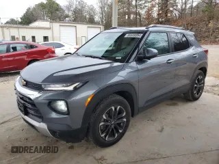 2021 Chevrolet TrailBlazer LT with VIN KL79MPSL0MB170264, listed as a Copart auction lot 86508894 with 115,310 mi miles and Salvage Title. Bid and sale history available at carsss.com. Image 1.