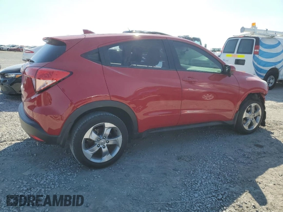 2017 Honda HR-V EX with VIN 3CZRU5H54HG707323, listed as a Copart auction lot 47455175 with Not Provided miles and Salvage Title. Bid and sale history available at carsss.com. Image 3.