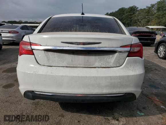 2012 Chrysler 200 LX with VIN 1C3CCBAB9CN273286, listed as a Copart auction lot 79868924 with 293,268 mi miles and Salvage Title. Bid and sale history available at DreamBid. Image 6.