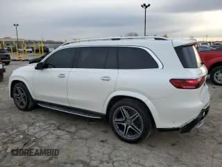 2024 Mercedes-Benz GLS 450 with VIN 4JGFF5KE4RB077224, listed as a Copart auction lot 52364055 with 31,854 mi miles and Salvage title. Bid and sale history available at DreamBid. Image 2.