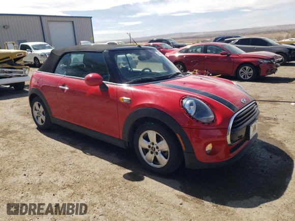 2019 MINI Convertible Cooper with VIN WMWWG5C50K3H07613, listed as a Copart auction lot 48724815 with 65,188 mi miles and Salvage title. Bid and sale history available at DreamBid. Image 4.