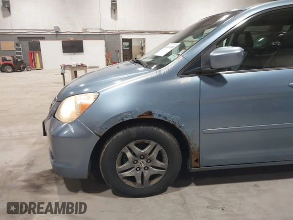 2006 Honda Odyssey EX-L with VIN 5FNRL38726B078467, listed as a IAAI auction lot 41874268 with 178,580 mi miles and . Bid and sale history available at DreamBid. Image 12.