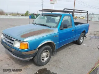 1995 Ford Ranger XLT with VIN 1FTCR10X7STA57755, listed as a IAAI auction lot 42023603 with 302,746 mi miles. Bid and sale history available at carsss.com. Image 2.