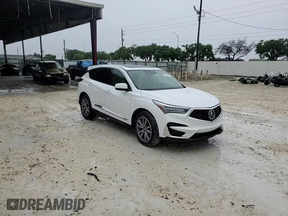 2021 Acura RDX Technology with VIN 5J8TC1H50ML023309, listed as a Copart auction lot 59210935 with 14,144 mi miles and Salvage title. Bid and sale history available at DreamBid. Image 14.