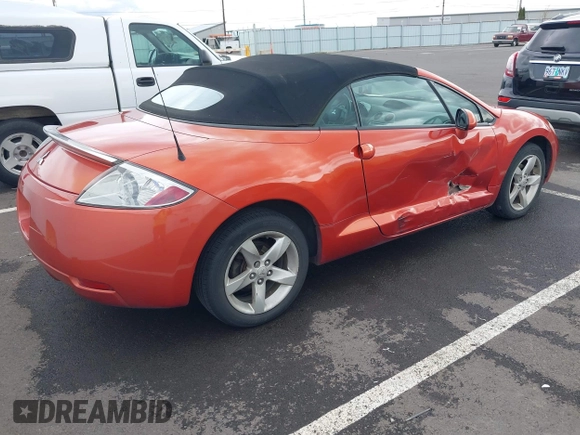 2007 Mitsubishi Eclipse GS with VIN 4A3AL25F97E055304, listed as a IAAI auction lot 41911604 with 139,943 mi miles and . Bid and sale history available at DreamBid. Image 4.