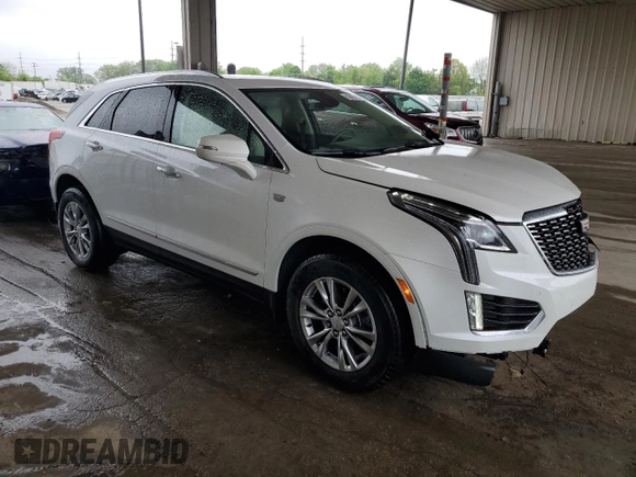 2021 Cadillac XT5 AWD Premium Luxury z VIN 1GYKNDRS1MZ191350, wystawiony jako Copart lot #56692835 z przebiegiem 20 259 mil mil oraz Szkoda całkowita • Salvage title. Historia ofert i sprzedaży dostępna na DreamBid. Obrazek 4.