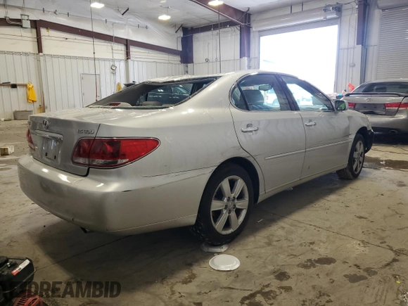 2005 Lexus ES 330 with VIN JTHBA30G055080767, listed as a Copart auction lot 52017615 with 111,947 mi miles and Non Repairable. Bid and sale history available at carsss.com. Image 3.