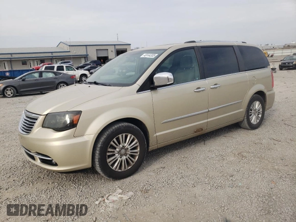 2012 Chrysler Town & Country Limited with VIN 2C4RC1GG3CR119520, listed as a Copart auction lot 49144305 with 161,026 mi miles and Salvage Title. Bid and sale history available at carsss.com. Image 1.