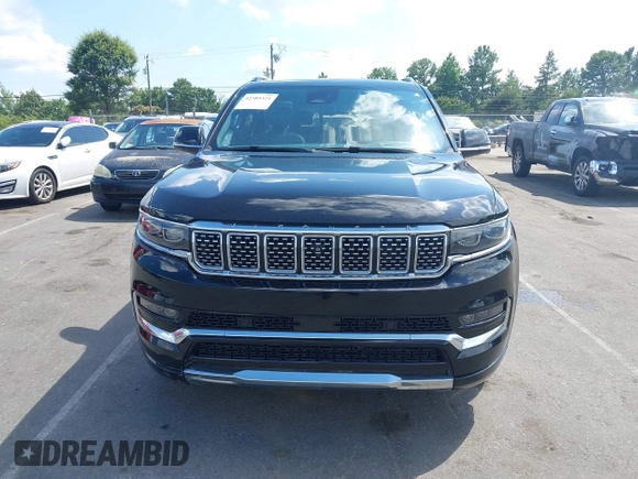 2022 Jeep Grand Wagoneer Series II with VIN 1C4SJVFJ8NS139713, listed as a IAAI auction lot 42585321 with 35,798 mi miles and . Bid and sale history available at DreamBid. Image 12.