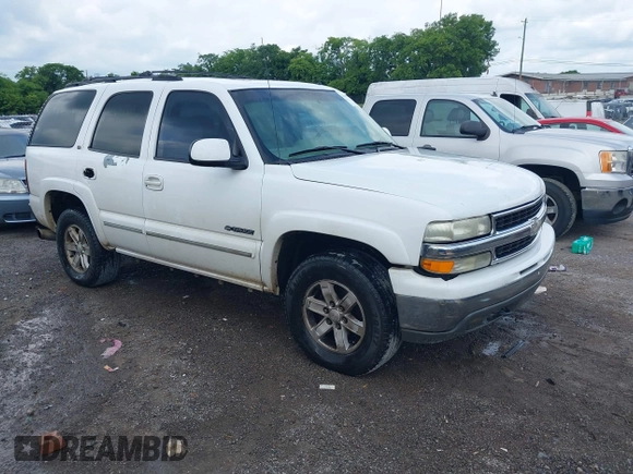 2002 Chevrolet Tahoe LS with VIN 1GNEK13Z22R143490, listed as a IAAI auction lot 42609711 with 323,388 mi miles and . Bid and sale history available at DreamBid. Image 1.
