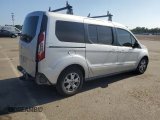 2015 Ford Transit Connect XLT z VIN NM0GE9F77F1196544, wystawiony jako Copart lot #61072155 z przebiegiem 183 489 mil mil oraz Szkoda całkowita • Salvage title. Historia ofert i sprzedaży dostępna na DreamBid. Obrazek 3.