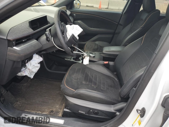 2022 Ford Mustang Mach-E GT with VIN 3FMTK4SE3NMA60295, listed as a Copart auction lot 55287195 with 18,836 mi miles and Salvage title. Bid and sale history available at DreamBid. Image 7.