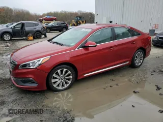 2016 Hyundai Sonata Sport with VIN 5NPE34AF3GH344555, listed as a Copart auction lot 52880925 with 79,311 mi miles and Salvage Title. Bid and sale history available at DreamBid. Image 1.