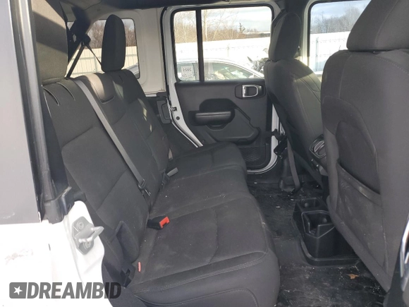 2020 Jeep Wrangler Unlimited Sport S z VIN 1C4HJXDG4LW251802, wystawiony jako Copart lot #44332775 z przebiegiem 60 901 mil mil oraz Szkoda całkowita • Salvage title. Historia ofert i sprzedaży dostępna na DreamBid. Obrazek 11.