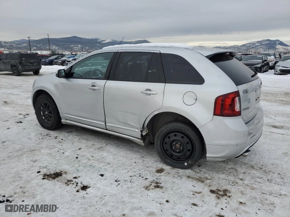 2013 Ford Edge Sport with VIN 2FMDK4AKXDBA60256, listed as a Copart auction lot 89139545 with 110,048 mi miles and Salvage Title. Bid and sale history available at carsss.com. Image 2.