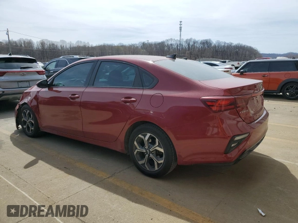 2020 Kia Forte LXS with VIN 3KPF24AD3LE211959, listed as a Copart auction lot 48939205 with 57,811 mi miles and Salvage Title. Bid and sale history available at carsss.com. Image 2.