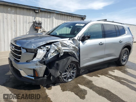 2025 GMC Acadia AWD Elevation z VIN 1GKENNRS6SJ209902, wystawiony jako Copart lot #52977065 z przebiegiem 1 540 mil mil oraz Czysty tytuł • Clean title. Historia ofert i sprzedaży dostępna na DreamBid. Obrazek 1.