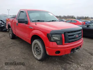 2009 Ford F-150 XL with VIN 1FTRF12W49KB55651, listed as a IAAI auction lot 41491829 with 109,360 mi miles and . Bid and sale history available at carsss.com. Image 1.