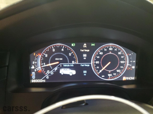 2015 Cadillac Escalade Luxury with VIN 1GYS4MKJ2FR737743, listed as a Copart auction lot 56935494 with 98,300 mi miles and Salvage Title. Bid and sale history available at carsss.com. Image 9.